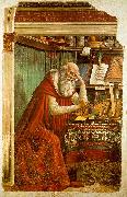 Domenico Ghirlandaio Saint Jerome in his Study  dd oil